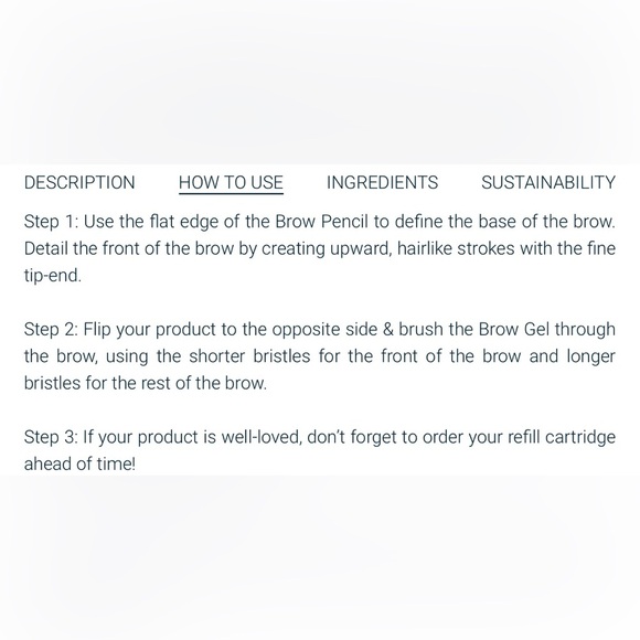 NIB treStiQue Brow Pencil & Brow Gel in Americano - Picture 6 of 12